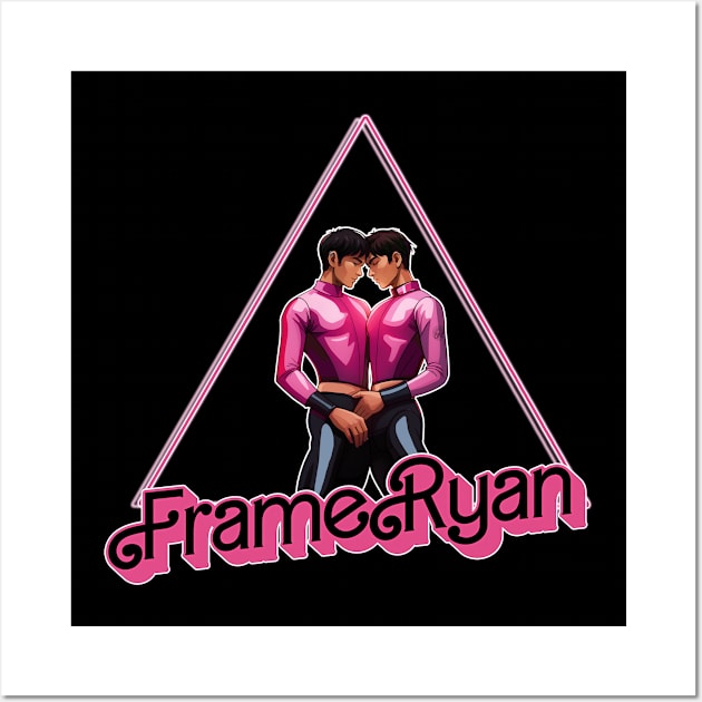 Frame Ryan Design 2 Wall Art by globalrainbowengineers 